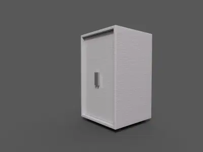 Modern Furniture 3D Model Low-poly 3D model