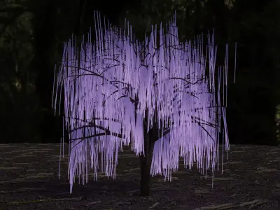 Avatar - Tree of Voices - 4 variation Low-poly 3D model