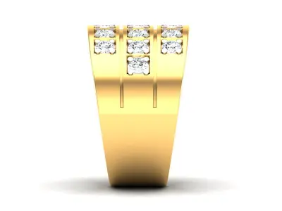 Mnes Ring  Render 3dm STL OBJ FBX Details 3D print model