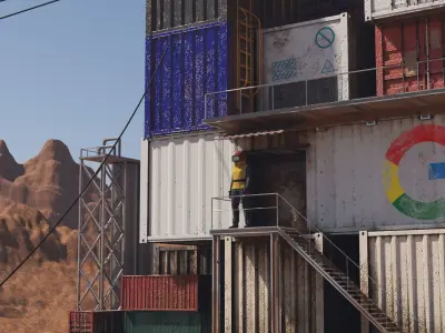 Container Condo 3D model