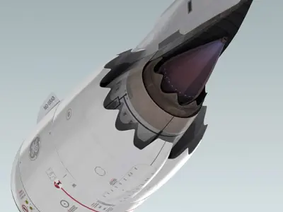  GEnx-2B Jet Engine 