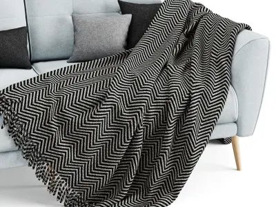 Sofa Zoe Double 3D model