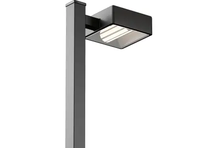 Street park lamp 3D model