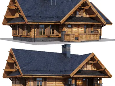 Eco wood v1 3D model