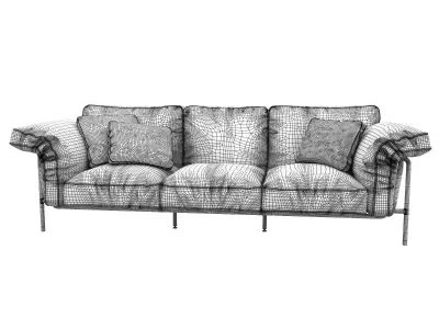 DS 610 3 Seater Sofa 3D model