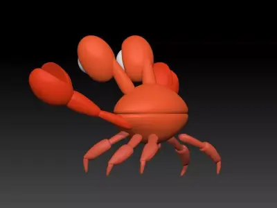 Crab 3D Model  3D model