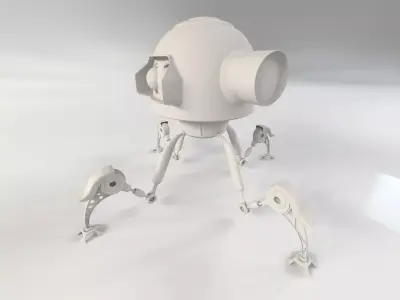 Sci Fi Robot 3D model
