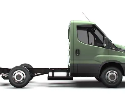 Iveco Daily Single Cab L1 Chassis 2026 3D model