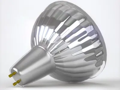 Halogen Bulb 3D model