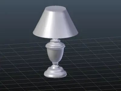 Urn Lamp Free 3D model