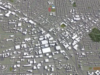 High-Point Low-poly 3D model