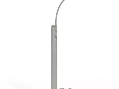 Street Lamp Free low-poly 3D model 6