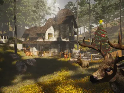 House forest pack 3D model