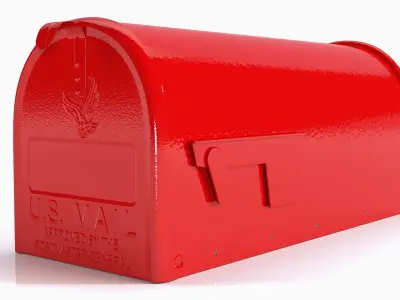 American Design Mailbox 3D model