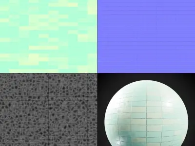 Tile  PBR Texture 07 Texture