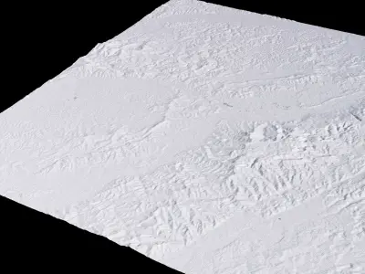 Huaihua China City Landscape 3D Model 3D model