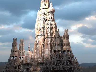 Babylon palace quarter  3D model