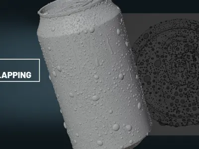 Droplet Generator for Blender Low-poly 3D model