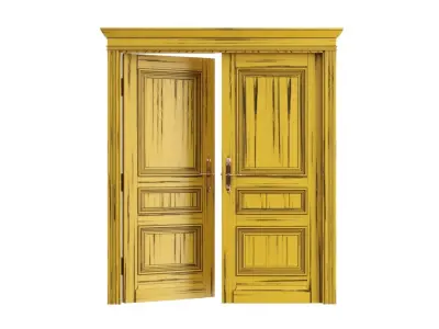 Doors Brothers French door 4 3D model
