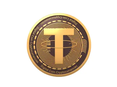 TRON Coin V3 001 3D model