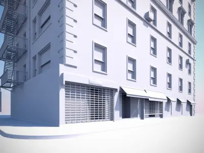 New York Building 3D model