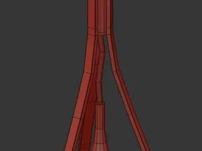 Black Cat Sconce 3D model