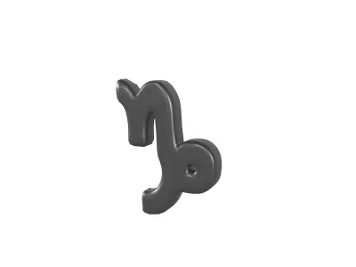 Capricorn v2 001 Low-poly 3D model