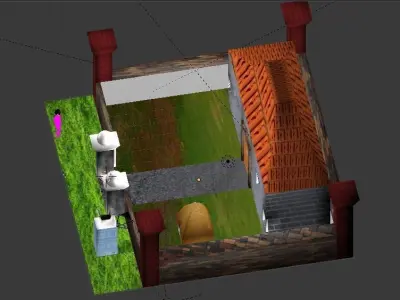 my dream house Free low-poly 3D model