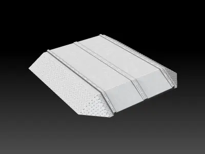 Modular Road Grid Low Roads Addon 3D print model