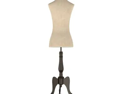 Mannequin Female 2 Low-poly 3D model
