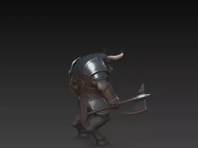 figura de fantasia tauro  3D print model