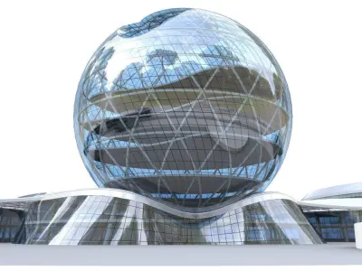 3D EXPO 2017 Astana Kazakhstan 3D model