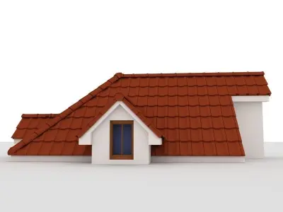 Modern Roof 3D model
