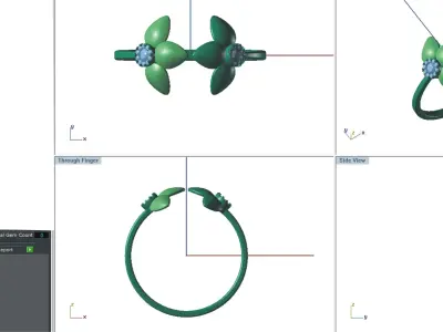Ring - 91 3D print model