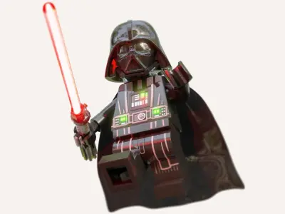 Lego Darth Vader  3D model