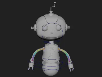 roko the robot- model 3D model