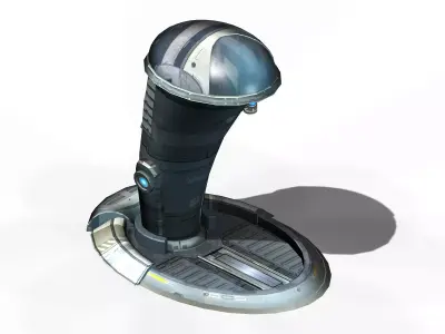 Space Station - Ground Function Operation 01 3D model