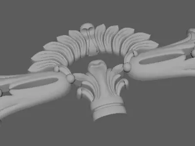 dekor ornament 3D model 97