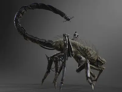 Griever Low-poly 3D model