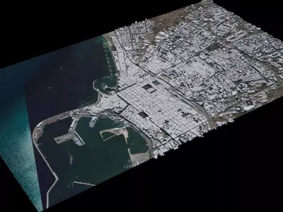 Bari - Italy 3D model