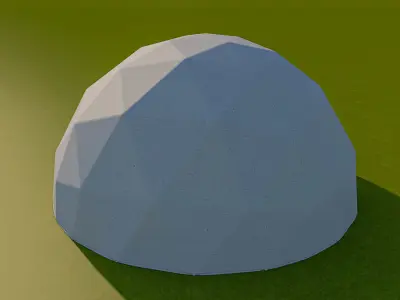 Dome Tent 3D model