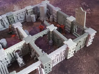 RUIN - ACTION BOARDING - KILL TEAM 3D print model