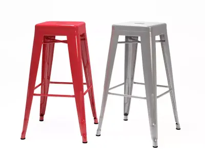 H75 Barstool 3D model