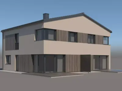 Generic Residential Building 002 3D model