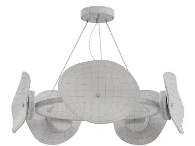 Odeon light fluent chandelier 3D model