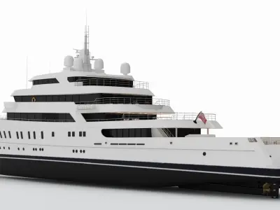 Albina Yacht 3D model