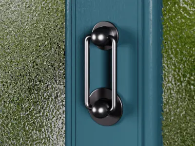 door for interior or exterior 2 3D model