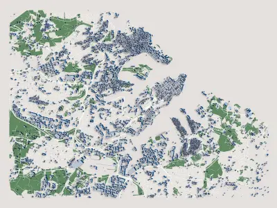 Valletta City Malta 3D model