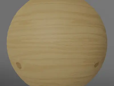 Seamless PBR Wood - Maple Dark 001 Texture