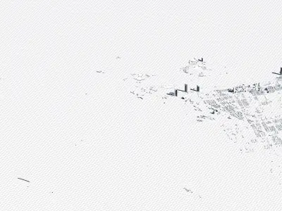 Abu Dhabi United Arab Emirates City Landscape 3D Model 3D model